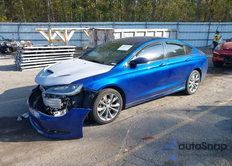 2015 Chrysler 200 S из США, поврежденный, VIN 1C3CCCBB6FN522149